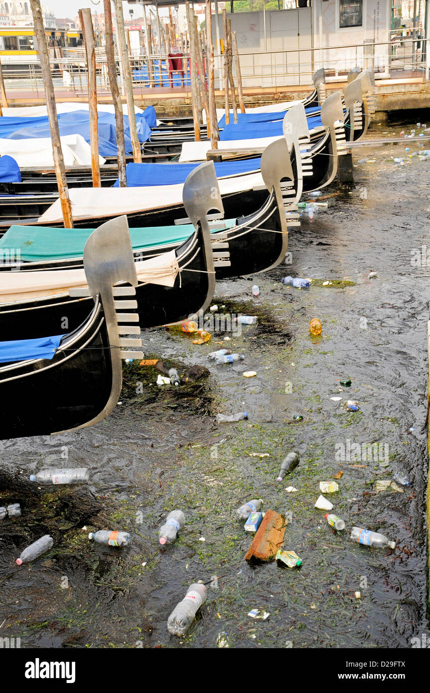 Pollution In Venice, Italy Stock Photo Alamy