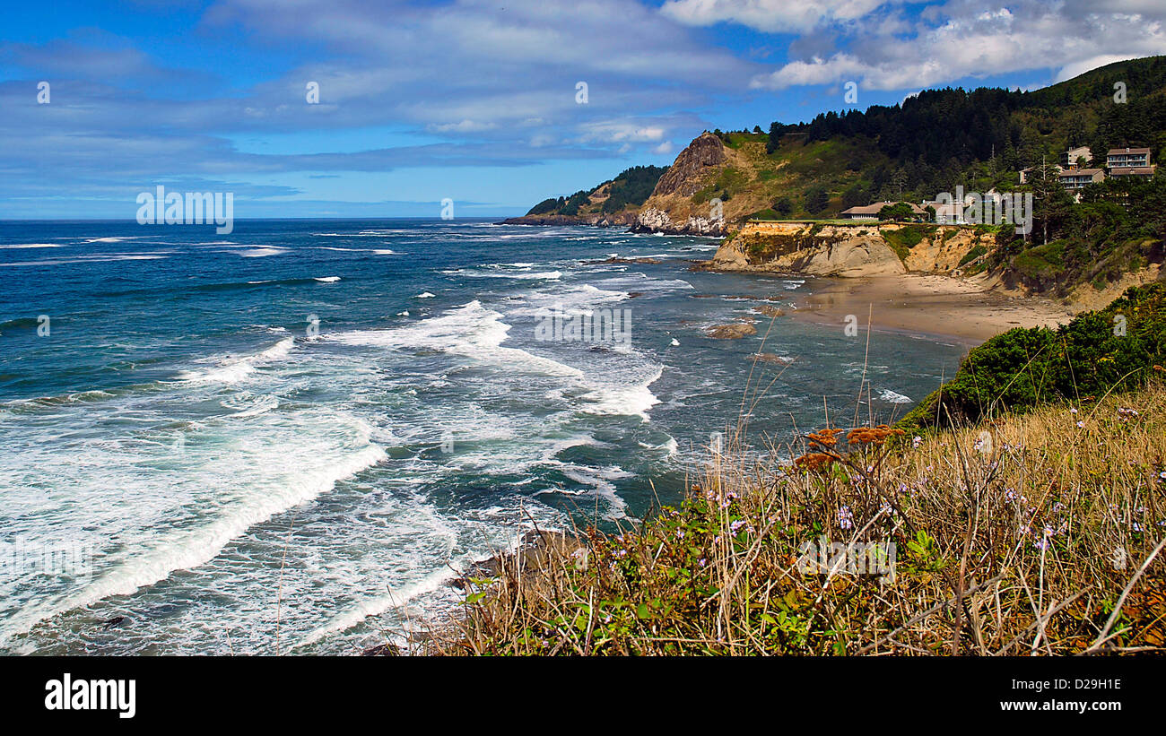 Oregon Coast Scenic Stock Photo - Alamy