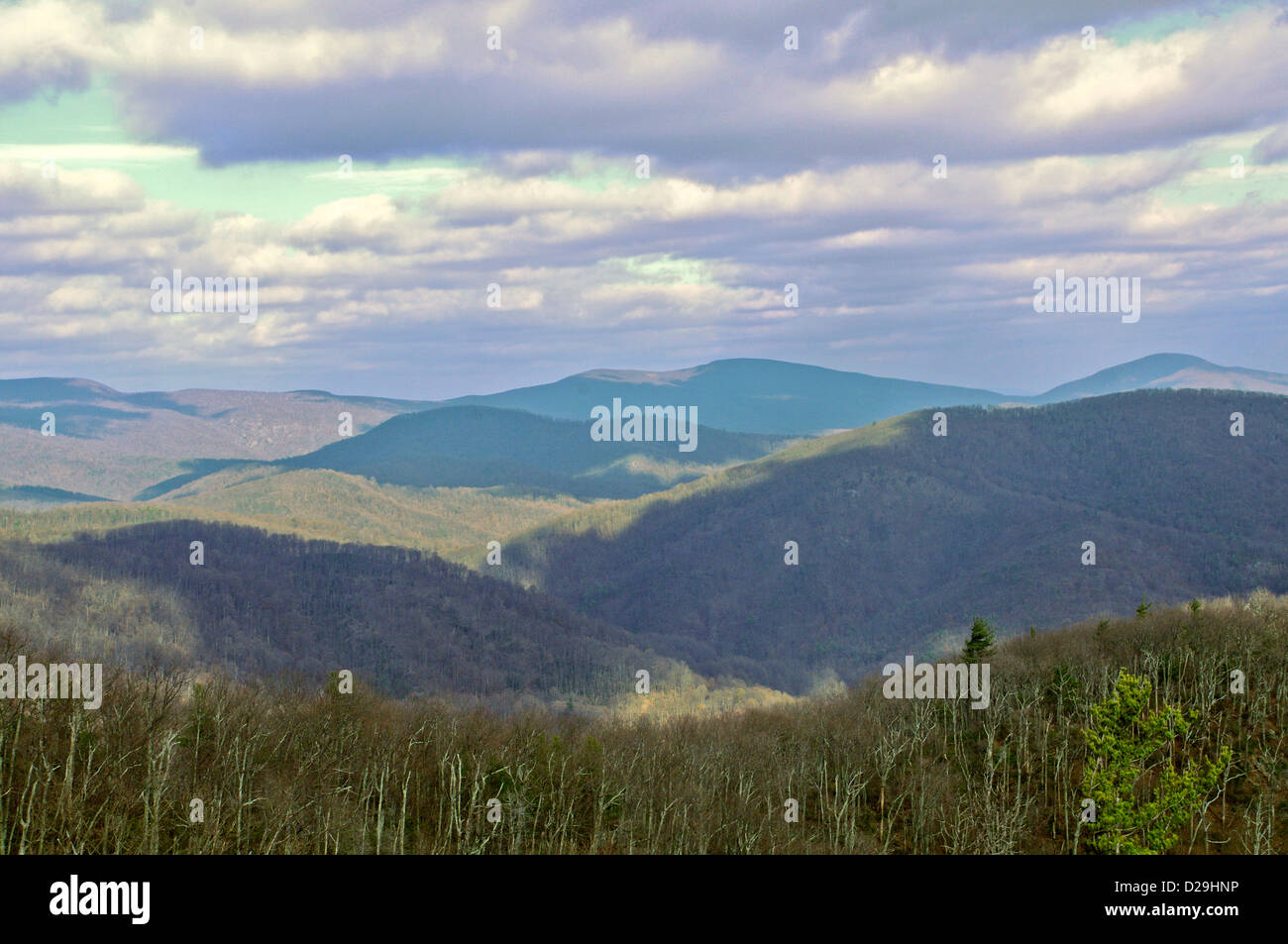 Appalachian Mountains, Virginia Stock Photo Alamy