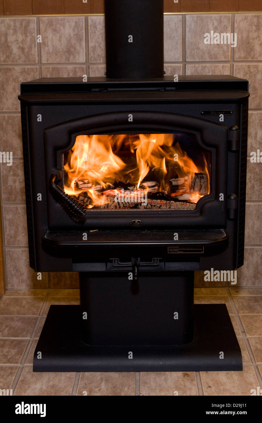 Fireplace Stock Photo