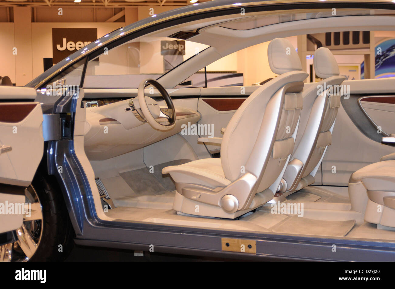 Chrysler concept car Stock Photo