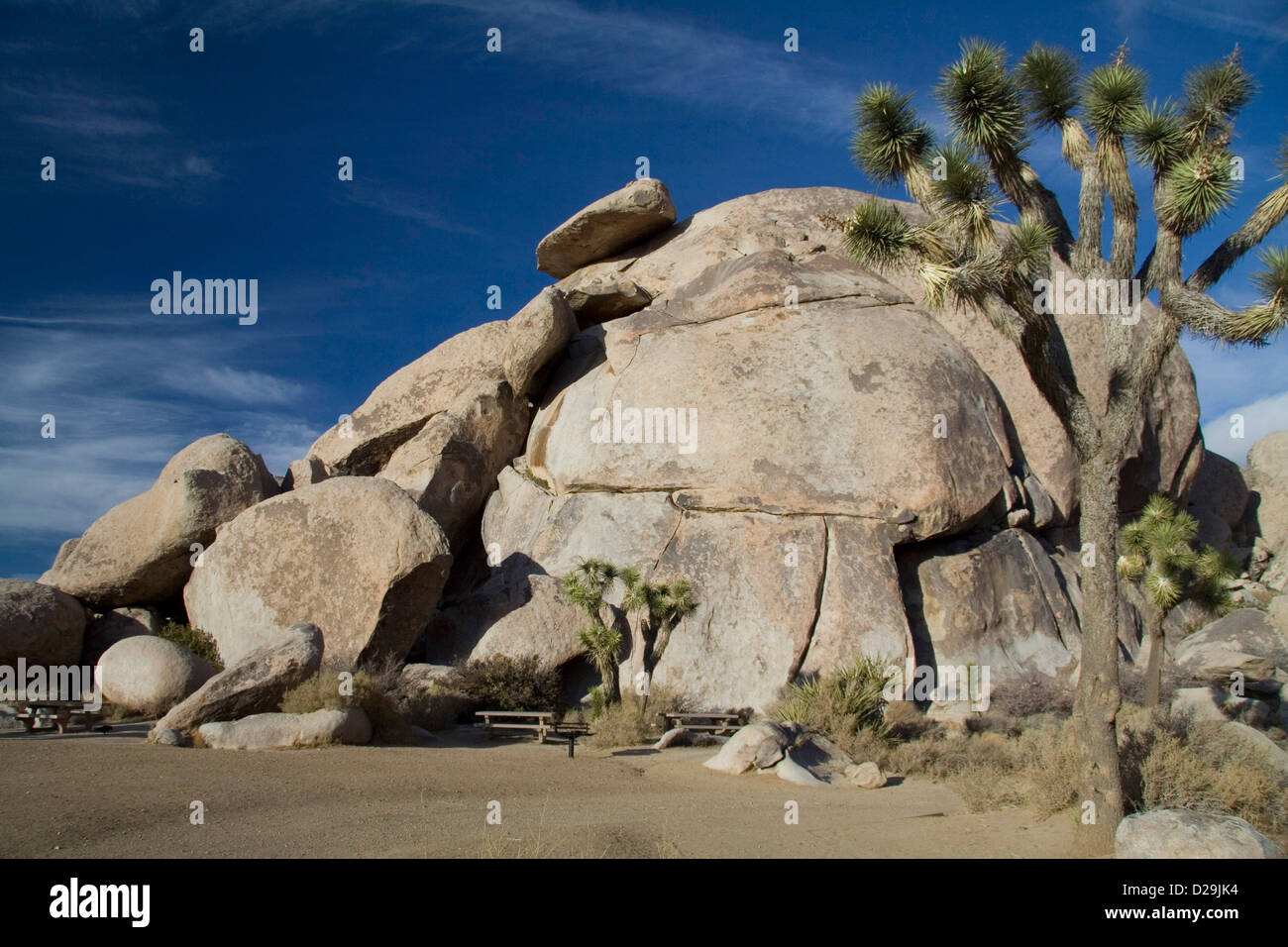 Cap Rock, Joshua Tree National Par Stock Photo Alamy