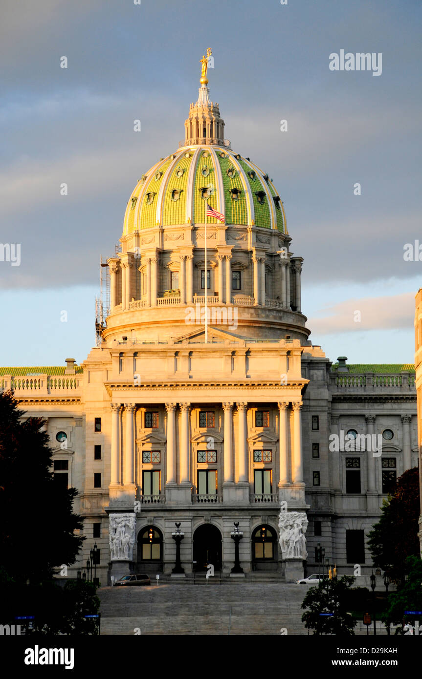 State Capitol, Harrisburg, Pennsylvania Stock Photo