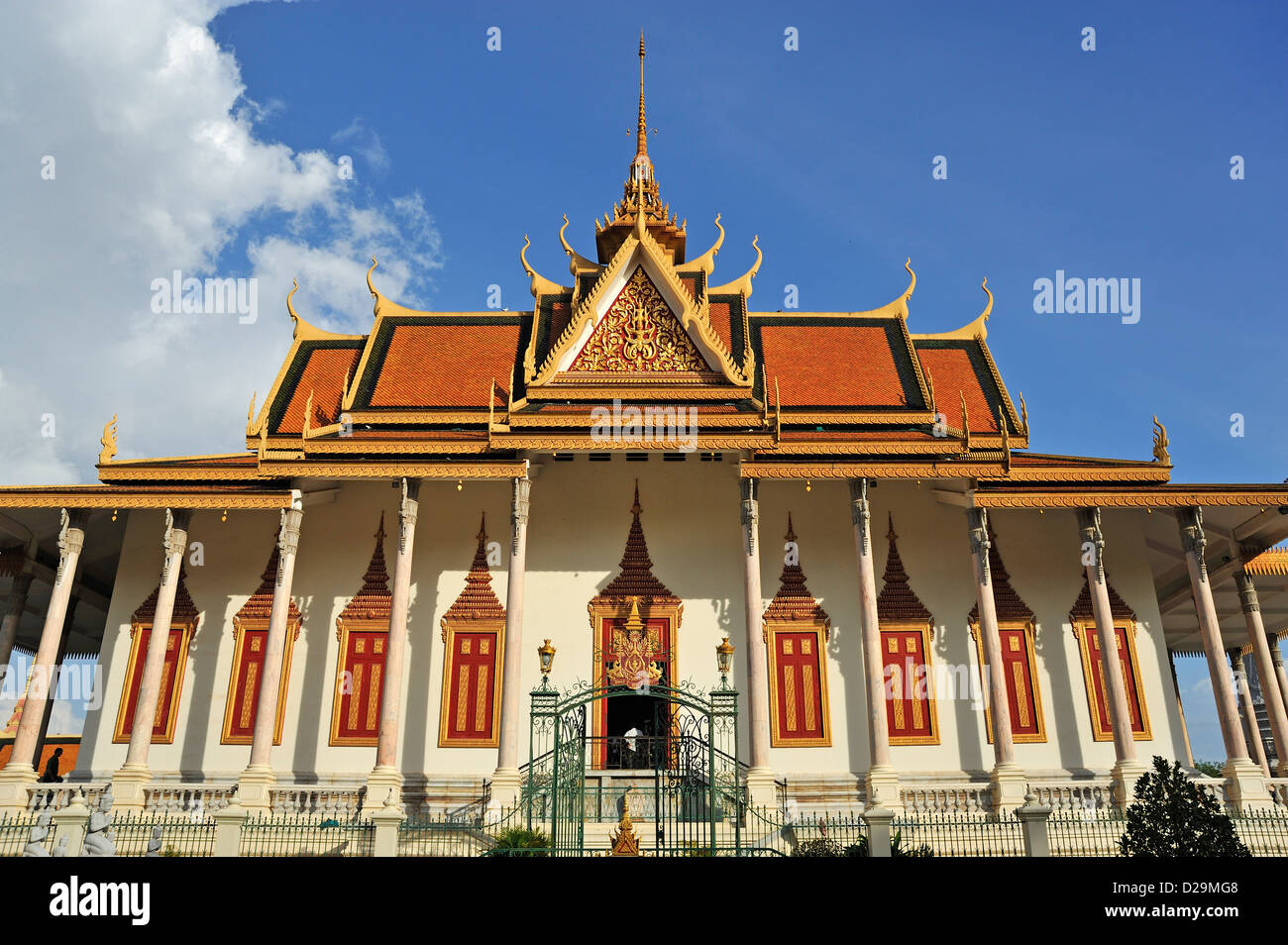 Royal Palace, Phnom Penh, Cambodia Stock Photo