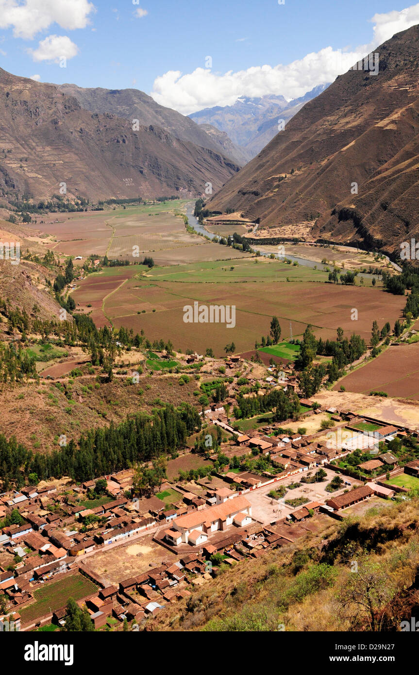 Urubamba River Valley, Peru Stock Photo