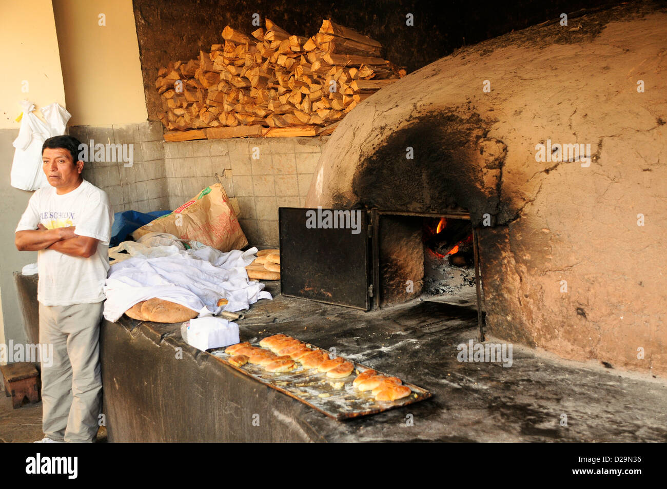 Bakery, Peru Stock Photo