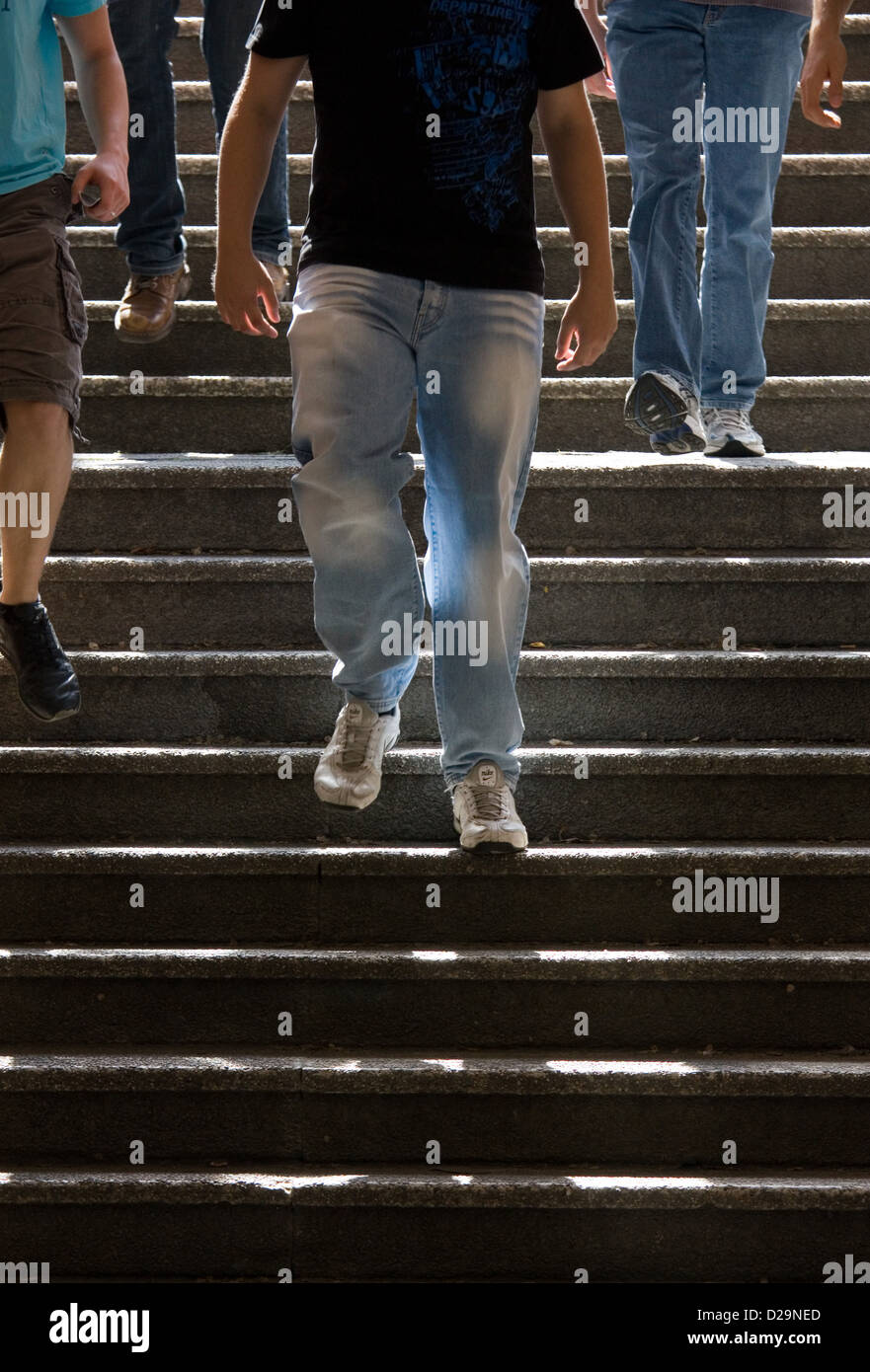 To Go Down The Stairs High Resolution Stock Photography and Images - Alamy