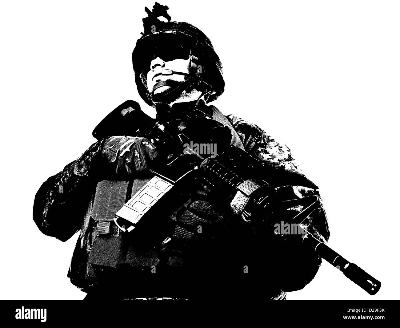 Us army ranger Black and White Stock Photos & Images - Alamy