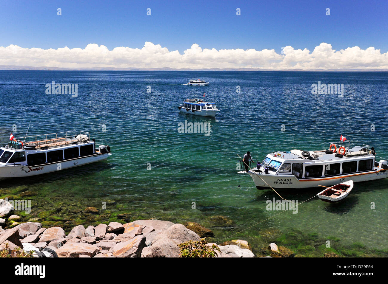 Lake Titicaca, Peru Stock Photo