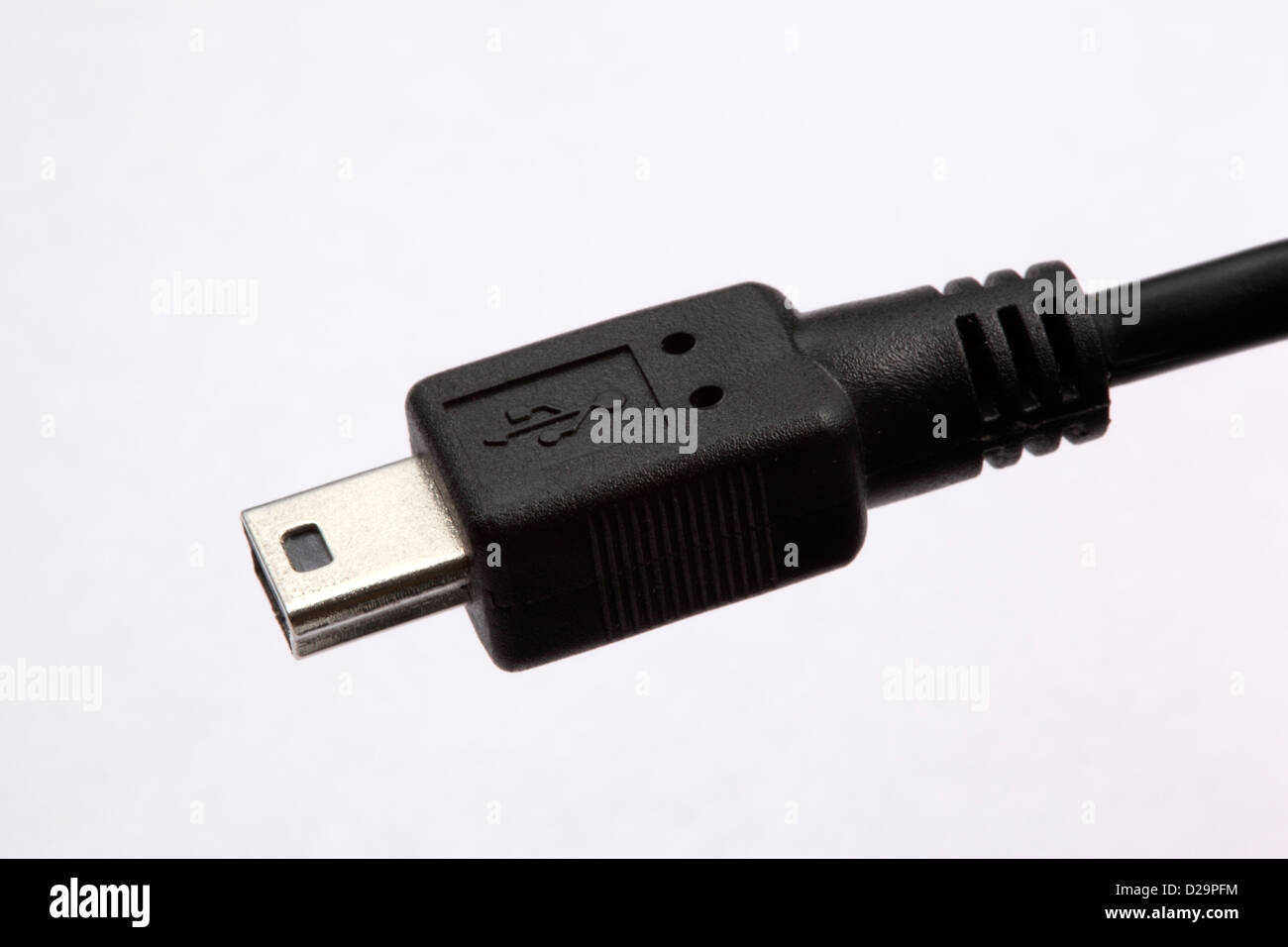 USB mini-b male connector Stock Photo - Alamy