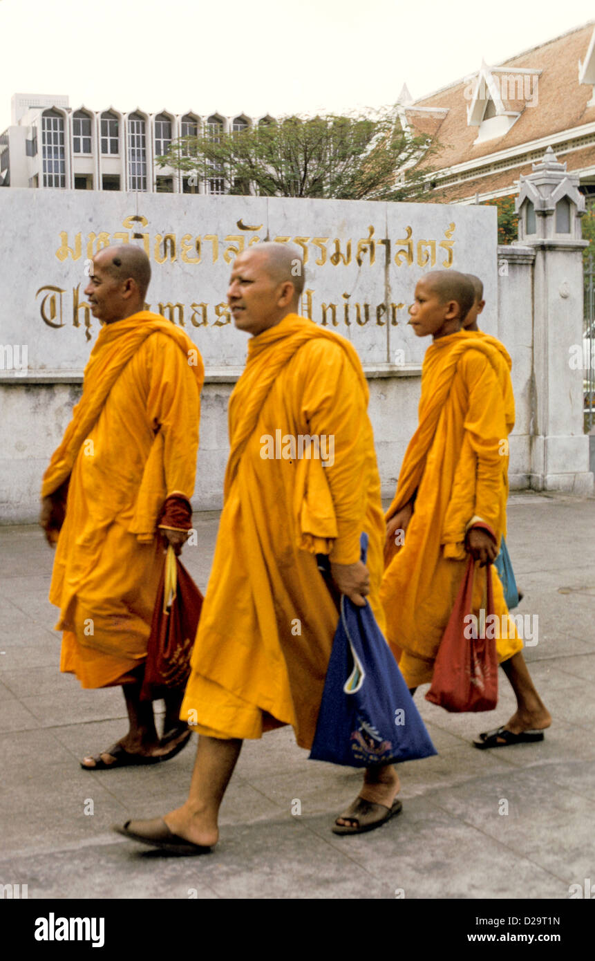Thailand. Monks Stock Photo