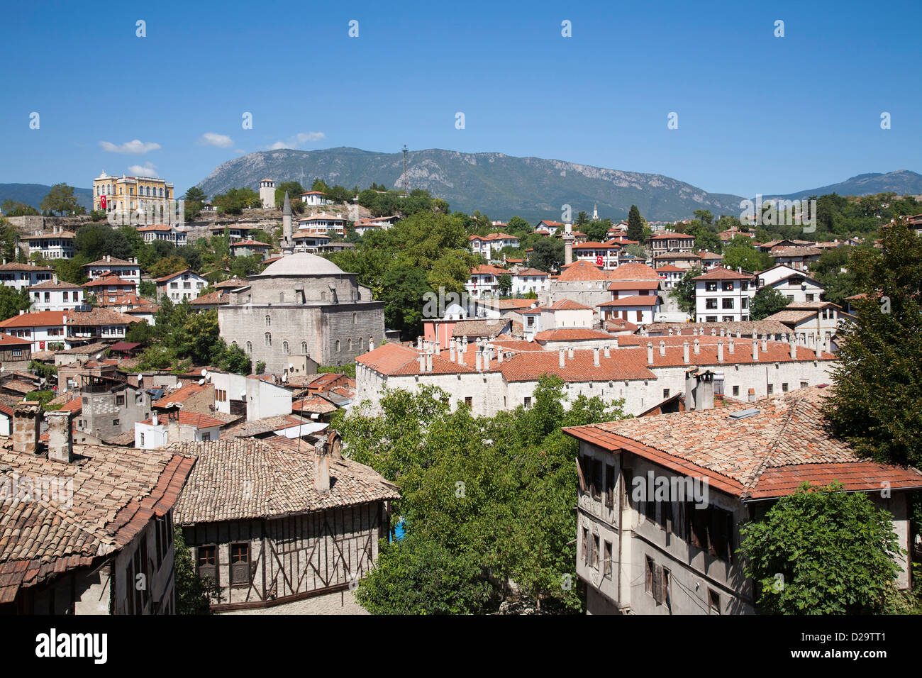 panoramic view, Safranbolu, Asia, Turkey Stock Photo