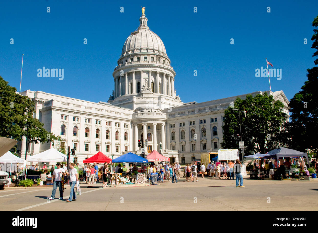 Capitol, Madison, Wisconsin Stock Photo