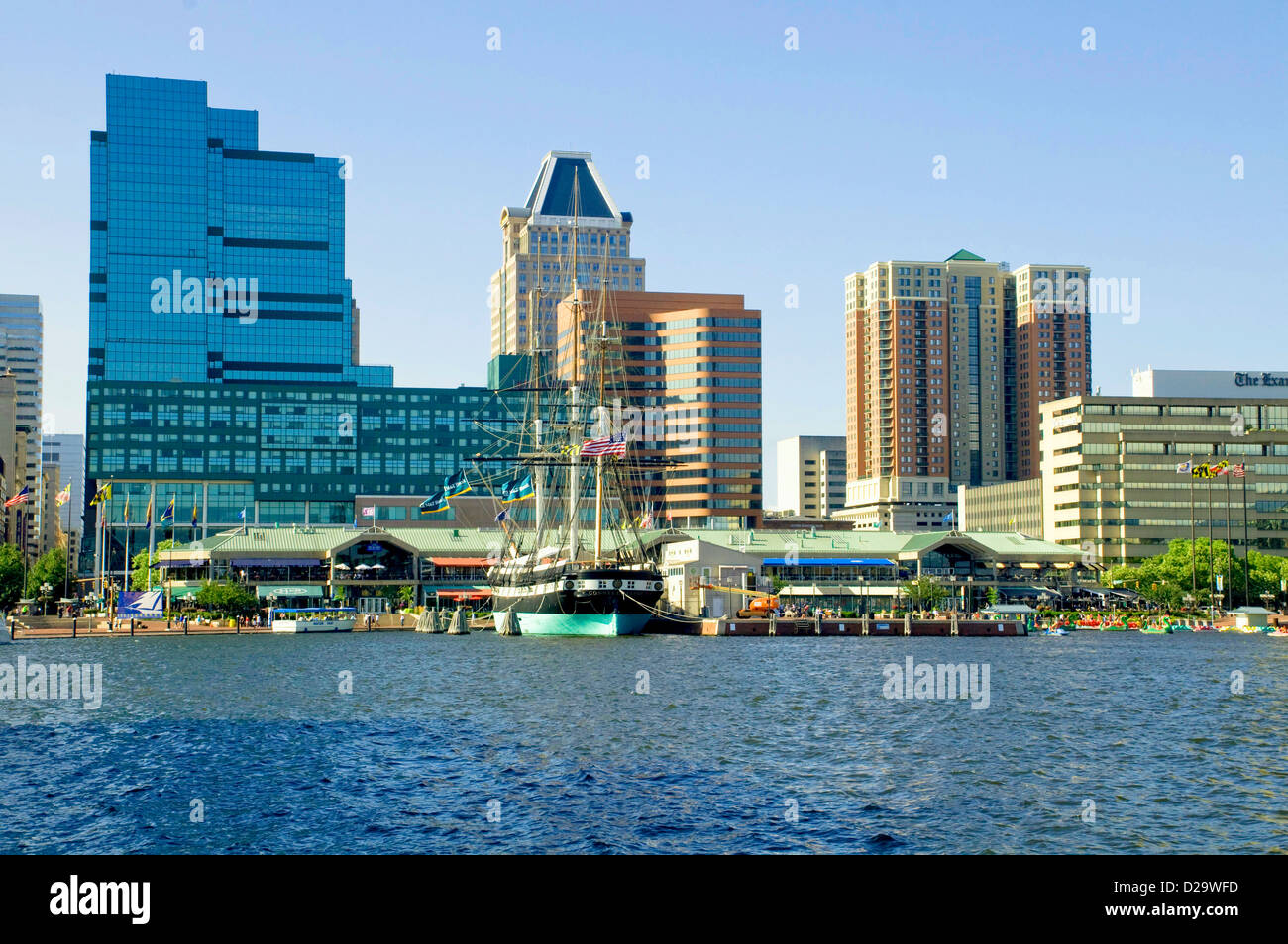 Baltimore Harbor, Maryland Stock Photo