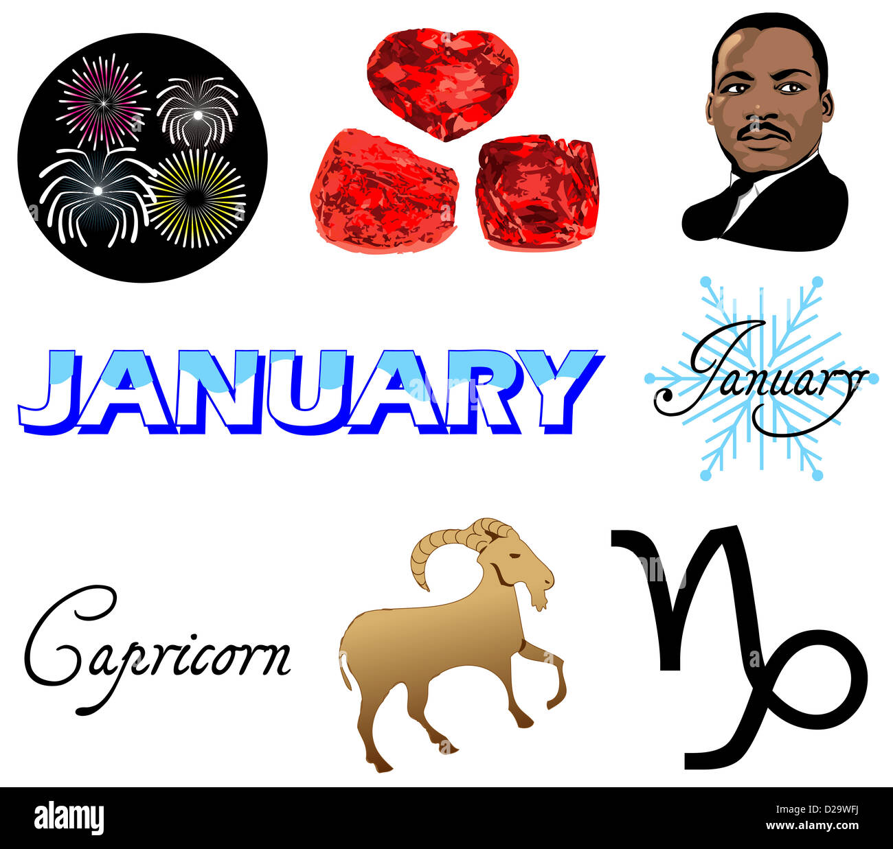 January icon