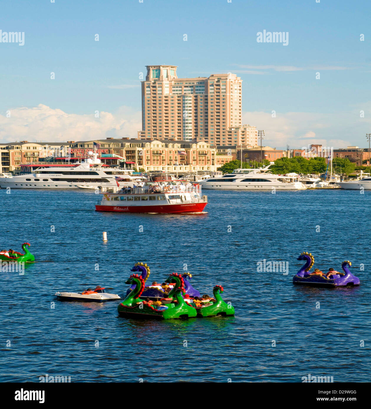 Paddle boats hires stock photography and images Alamy