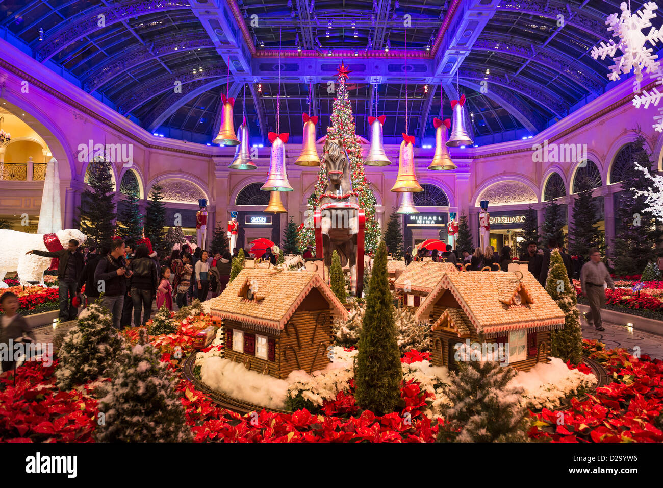 Magical Christmas Decorations at the Bellagio Las Vegas