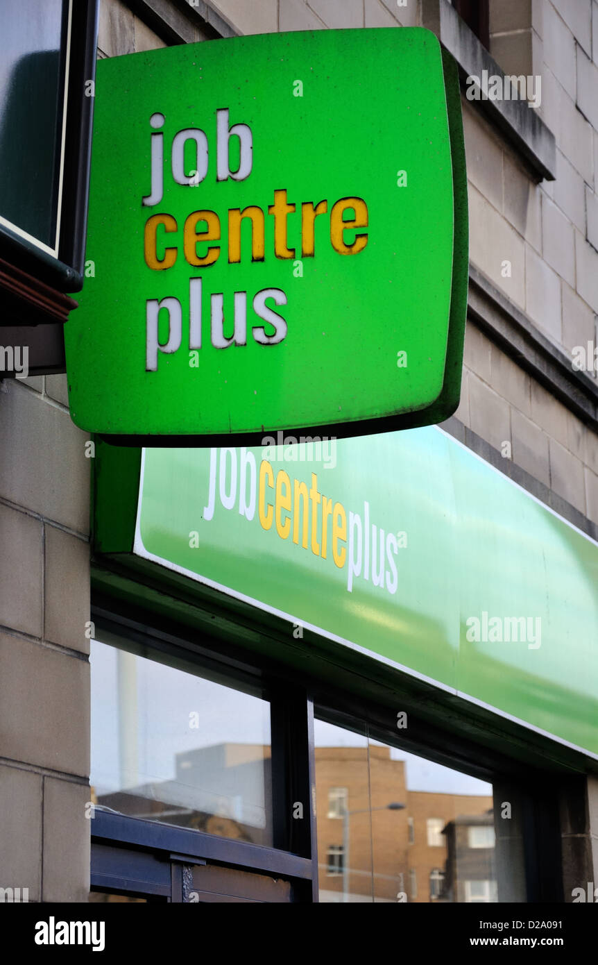 Job centre in Glasgow, Scotland, UK Stock Photo Alamy