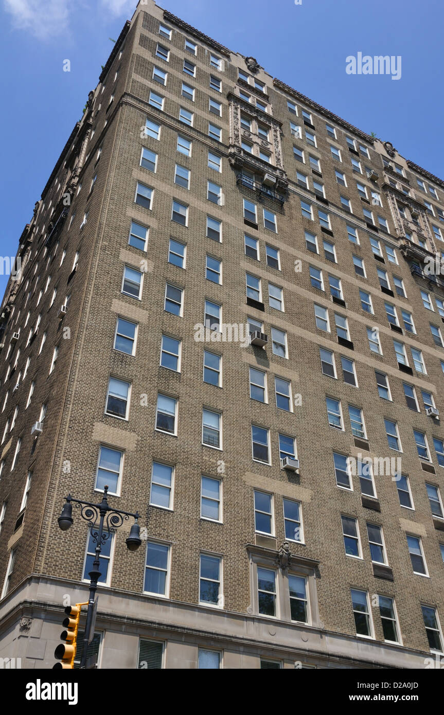 Apartment building, New York City, USA Stock Photo Alamy