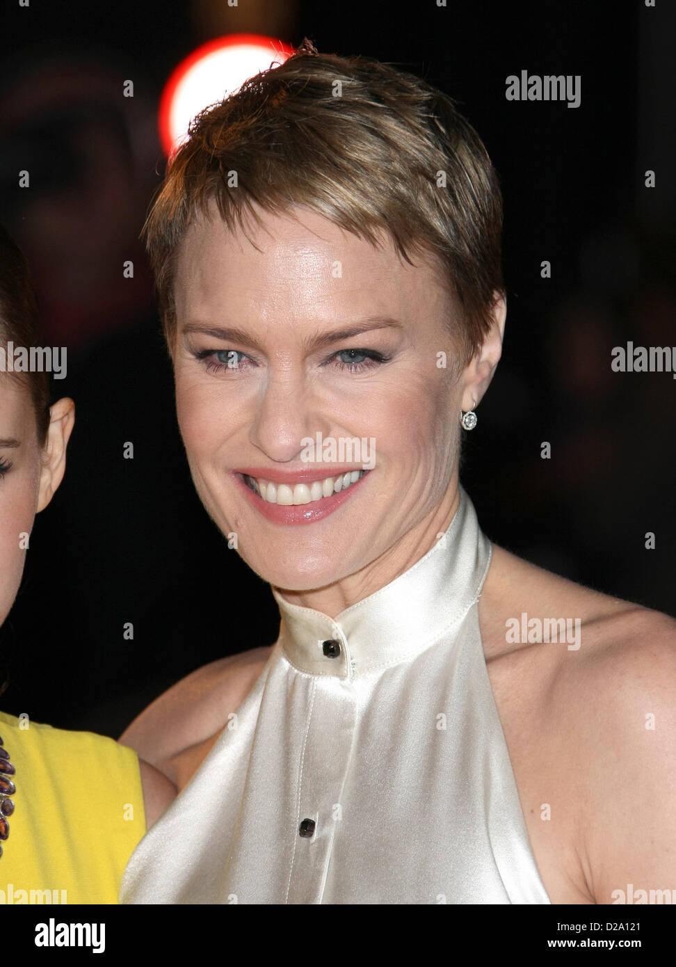 ROBIN WRIGHT HOUSE OF CARDS NETFLIX TV PREMIERE LONDON ENGLAND UK 17 January 2013 Stock Photo