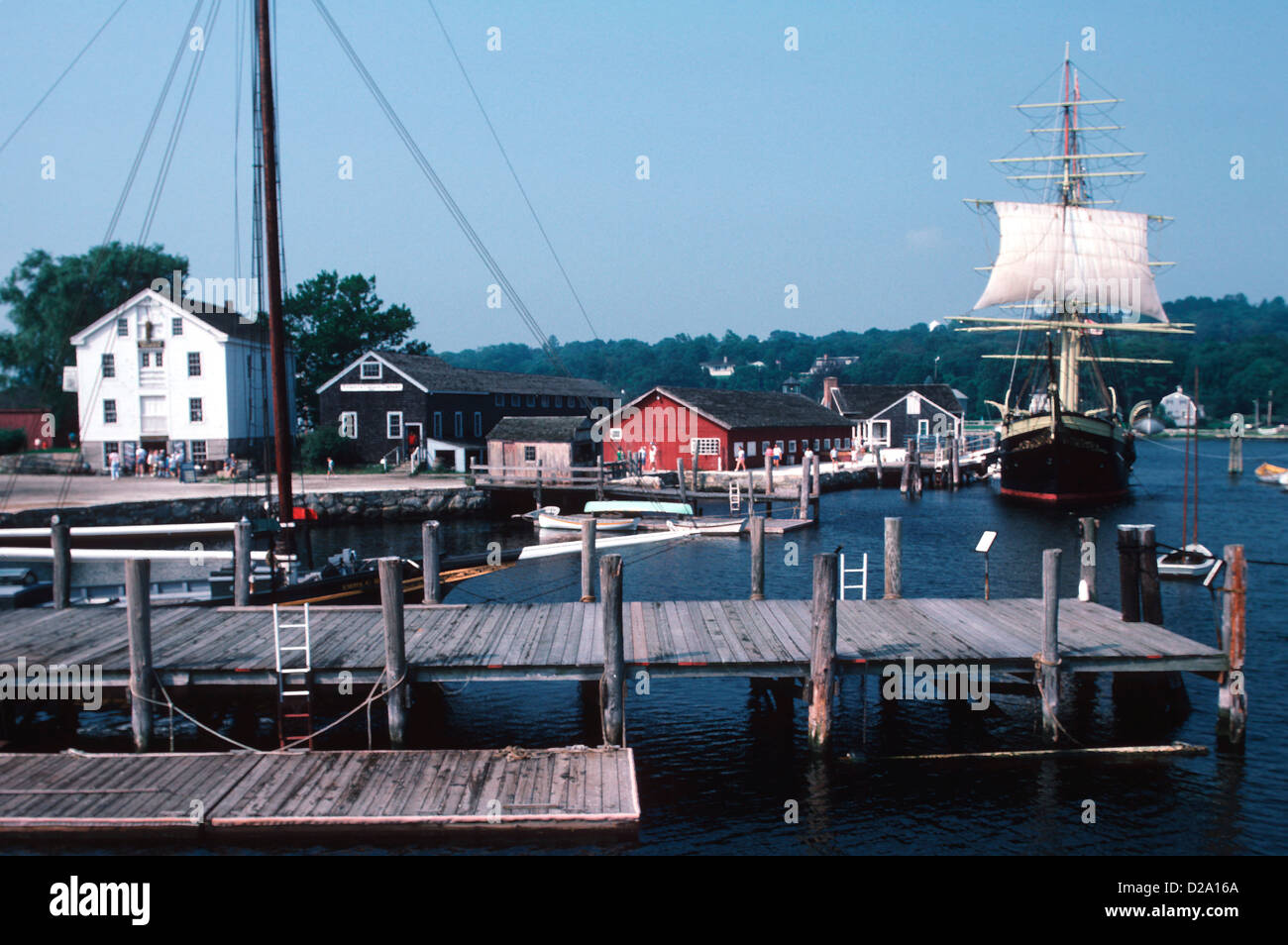 Connecticut, Mystic Stock Photo