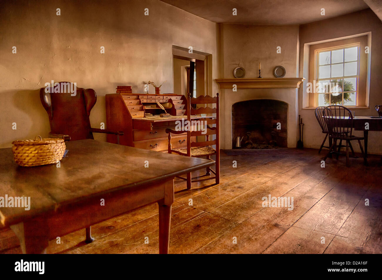 Inside View Of An Old House Stock Photo Alamy
