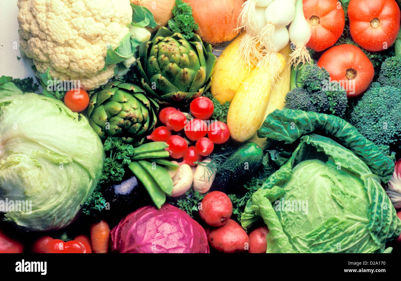 Fresh Vegetables. Stock Photo