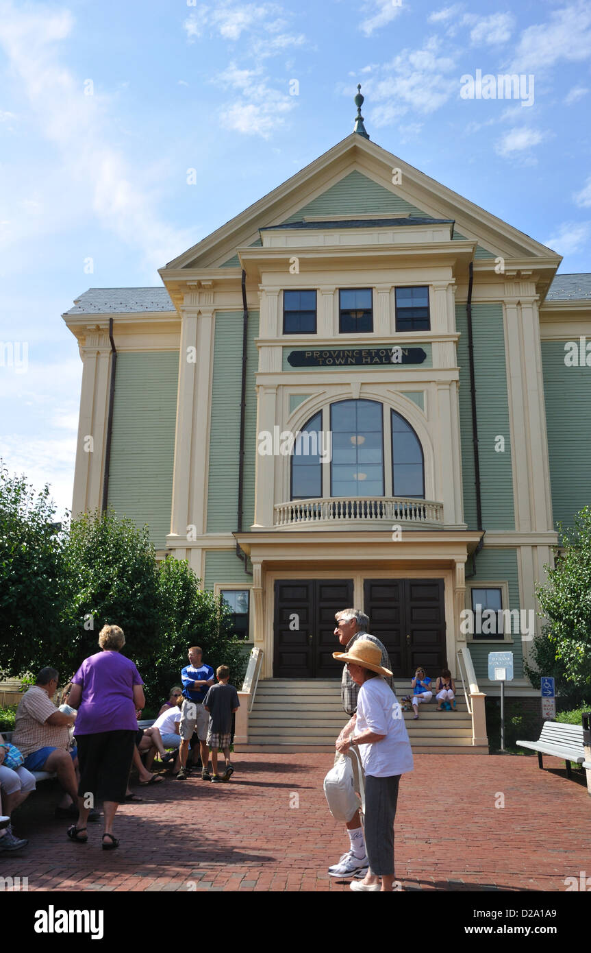 Town Hall, Provincetown, Massachusetts, USA Stock Photo Alamy