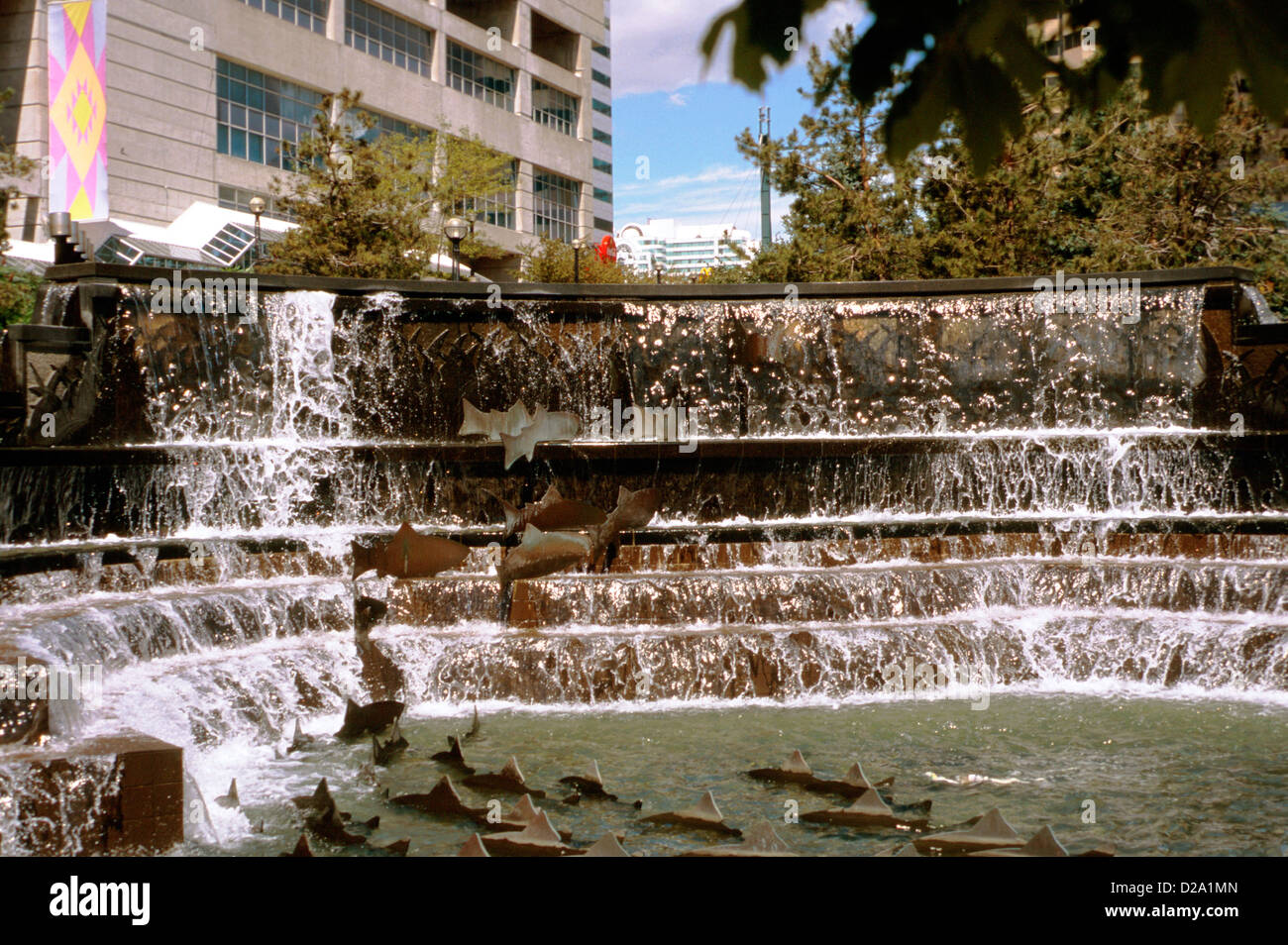 Canada ontario toronto outdoor fountain skydome hires stock photography and images Alamy
