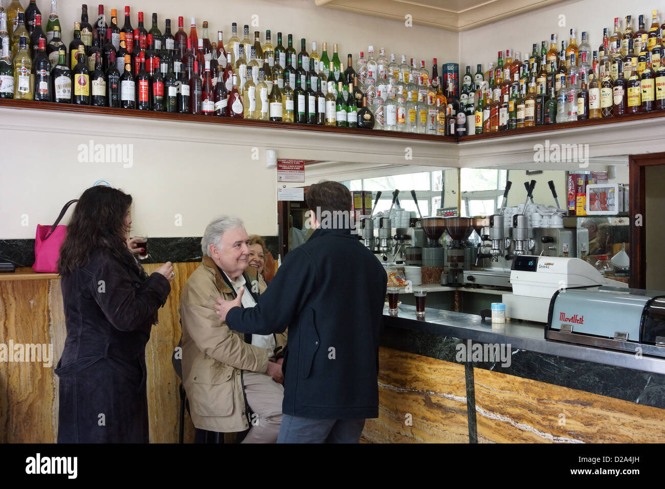 bar madrid spain alcohol wine beer Stock Photo Alamy