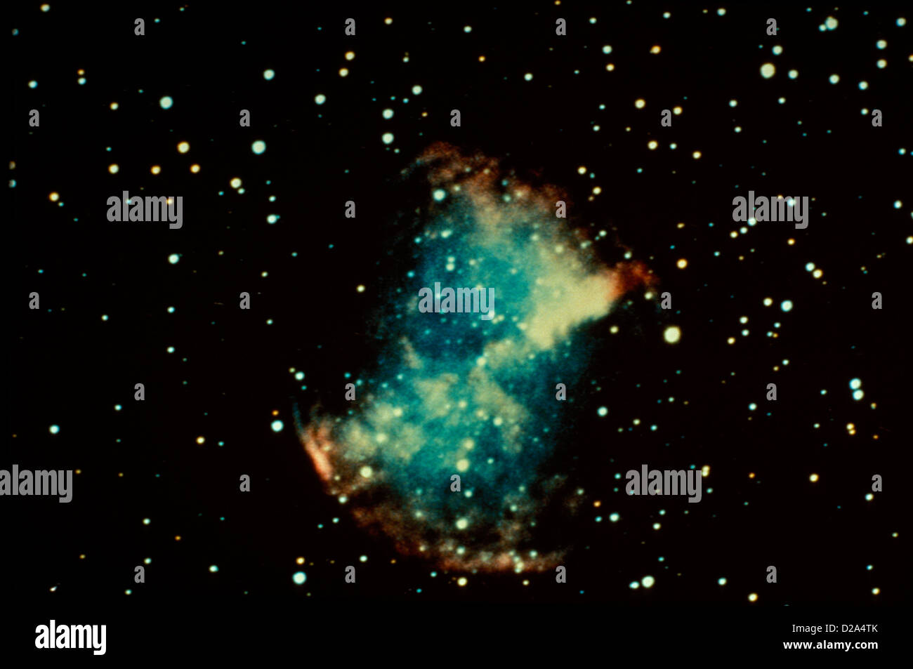 Dumbbell Nebula M27 Stock Photo