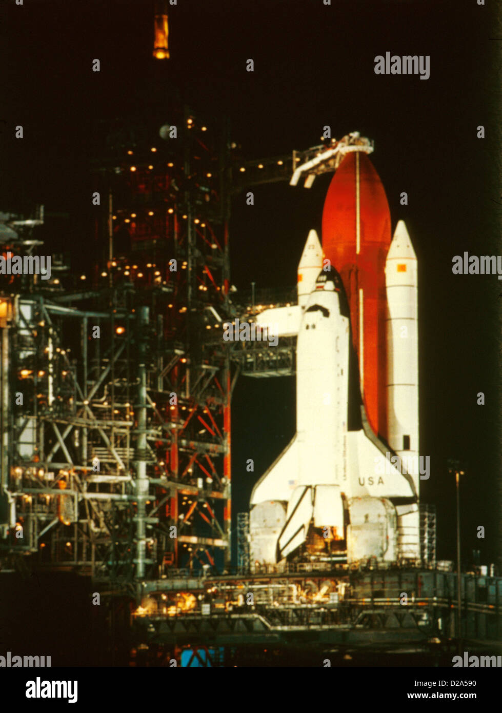 Space Shuttle Columbia, 2/82 Stock Photo