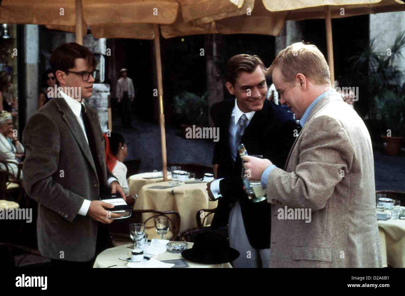 Der Talentierte Mr. Ripley Talented Mr. Ripley, Matt Damon, Jude Law, Philip Seymour Hoffman Der Talentierte Mr. Ripley Talented Mr. Ripley, Matt Damon, Jude Law, Philip Seymour Hoffman