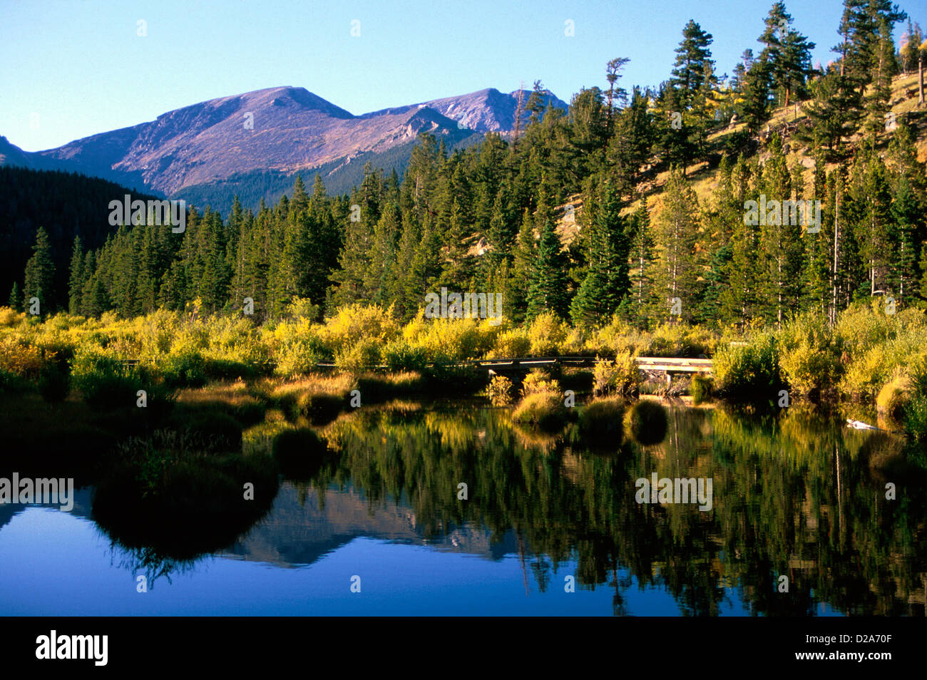 Colorado, Rocky Mountain National Park. Stock Photo