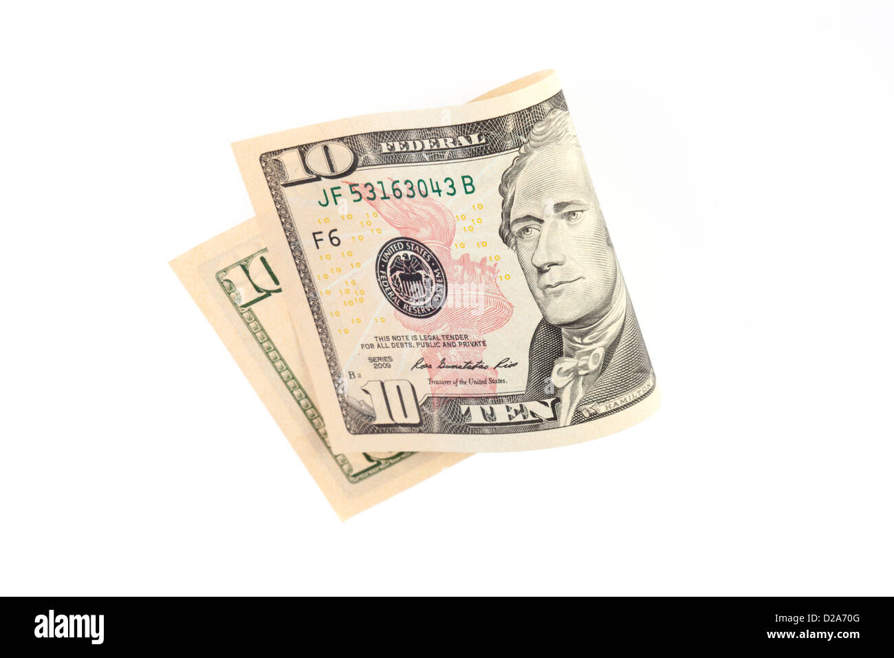 Berlin Germany 10 Dollar Bill Stock Photo Alamy