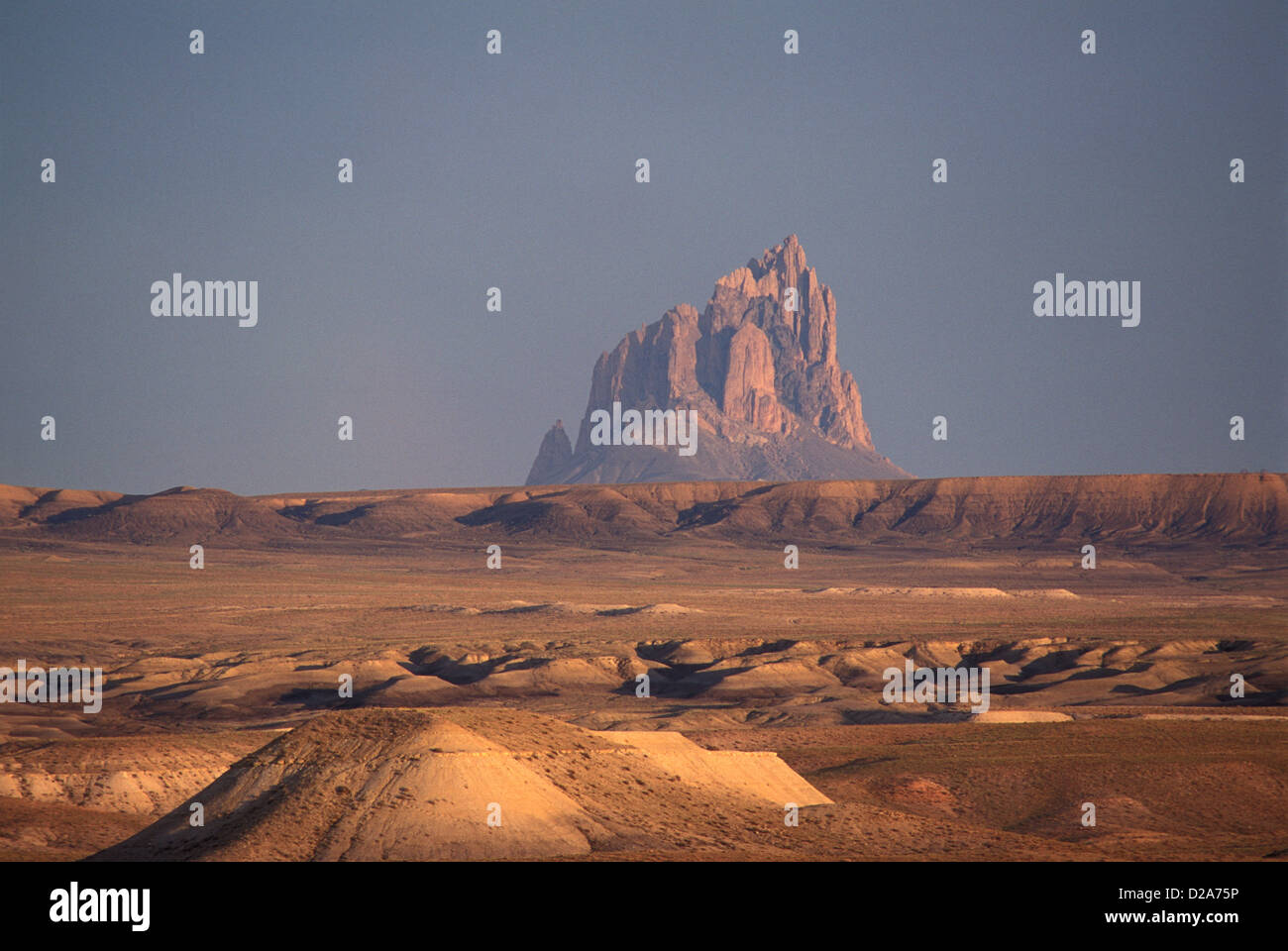New Mexico. Shiprock Stock Photo Alamy