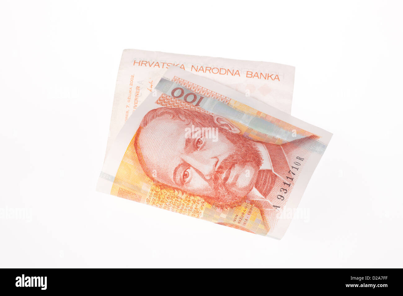 Berlin, Germany, 100 Croatian kuna Stock Photo Alamy