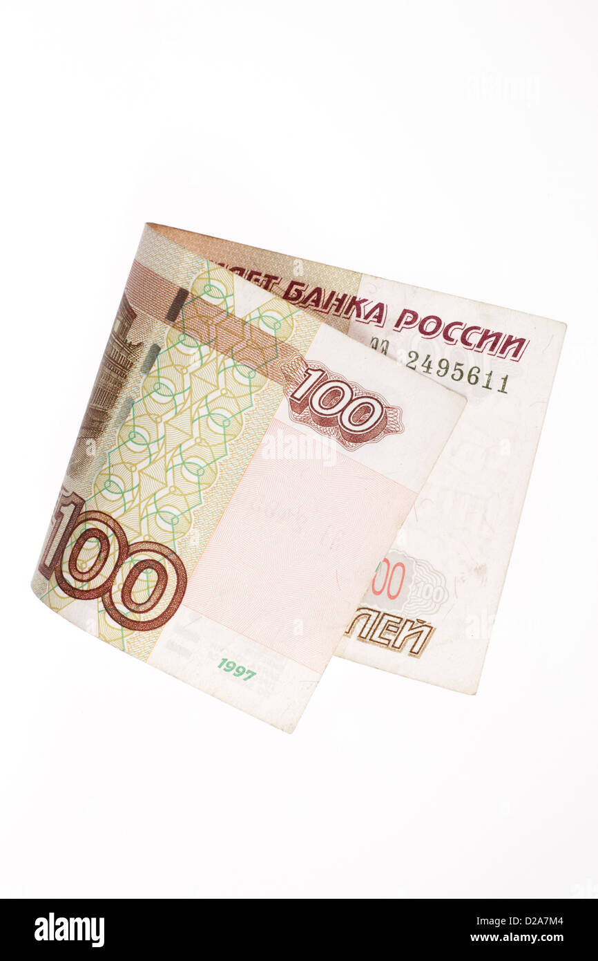 Berlin, Germany, 100 Russian rubles Stock Photo - Alamy