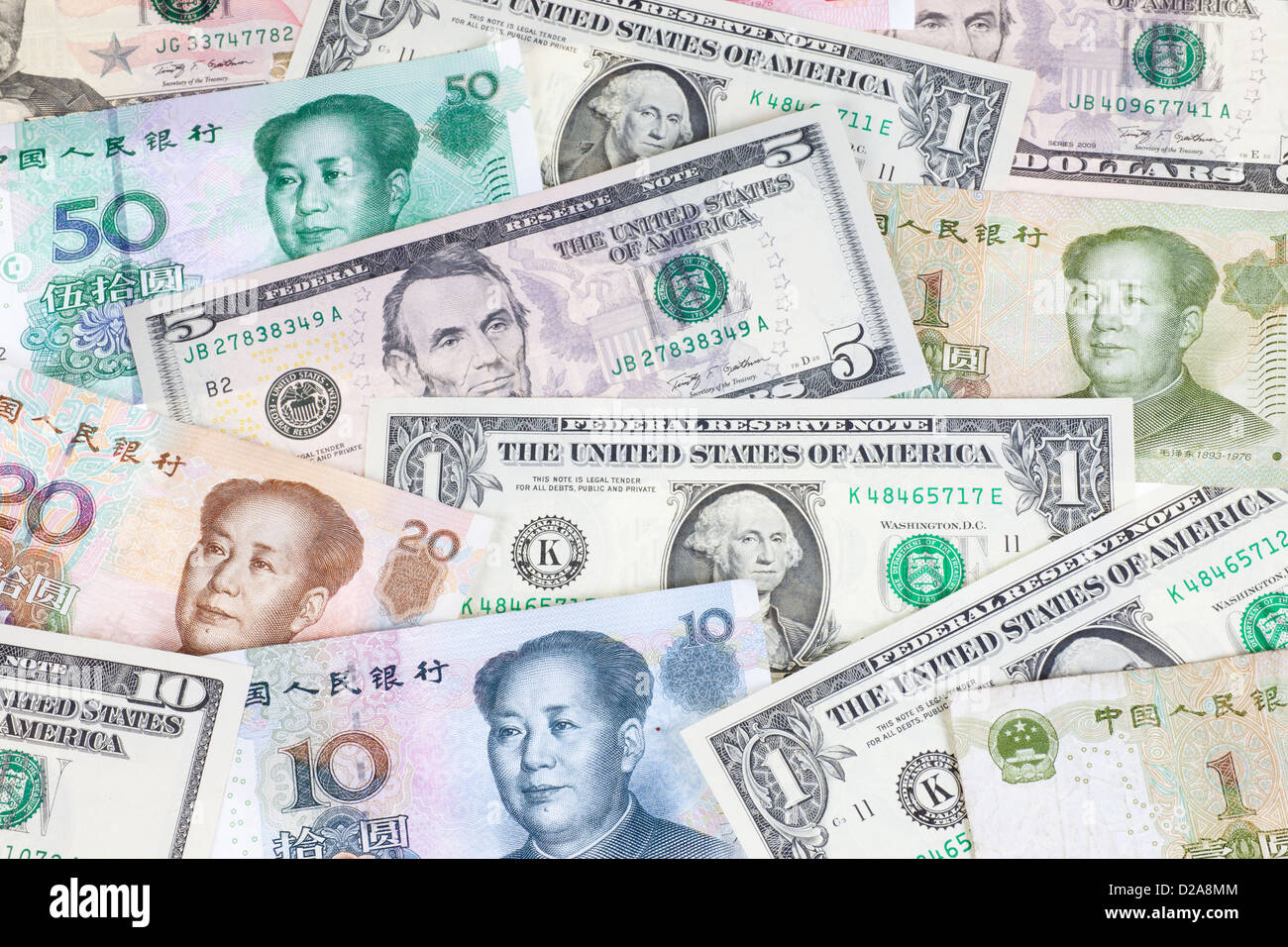 Usd chinese yuan hi-res stock photography and images - Alamy