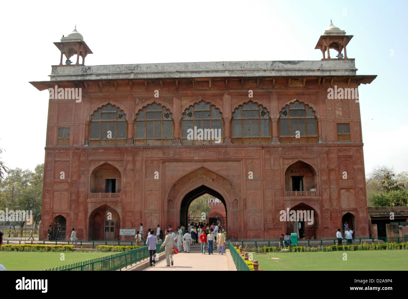 India, Delhi. Red Fort Stock Photo - Alamy