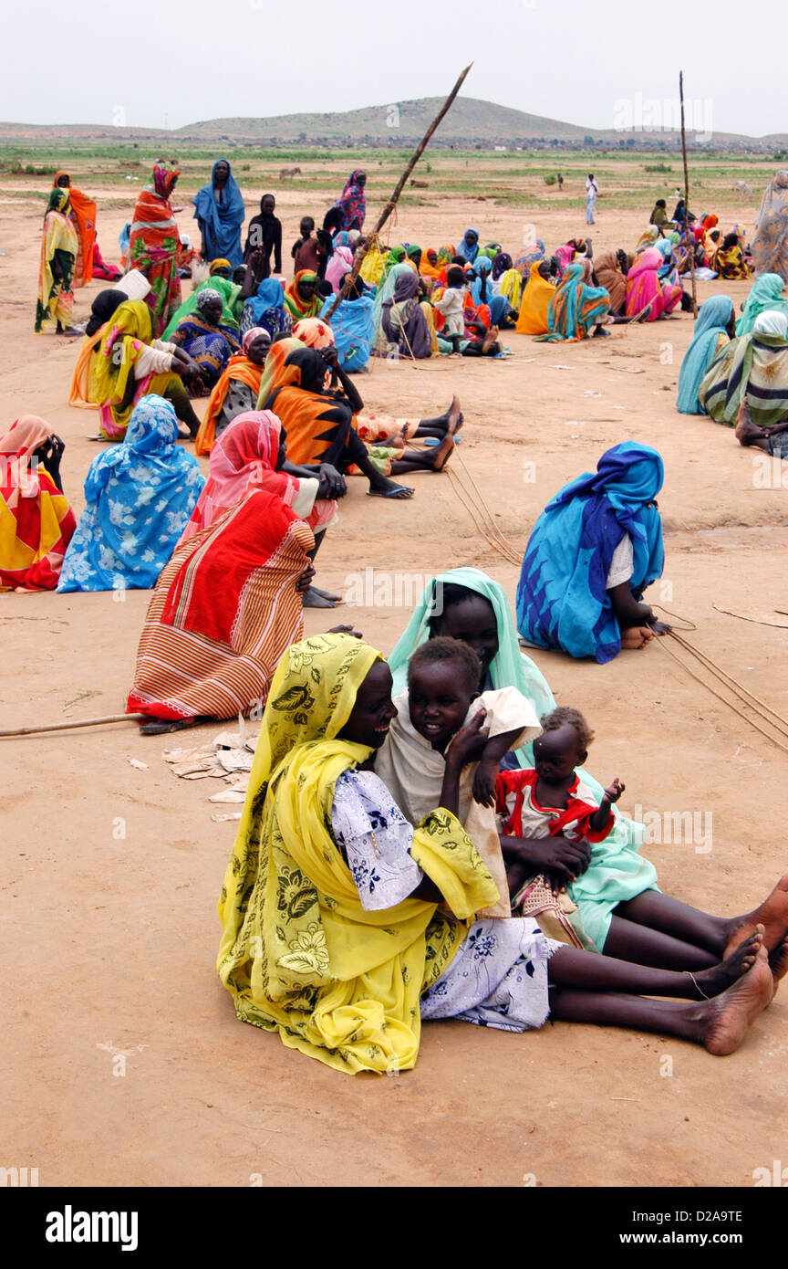 Sudan, South Darfur. Kalma Camp Stock Photo