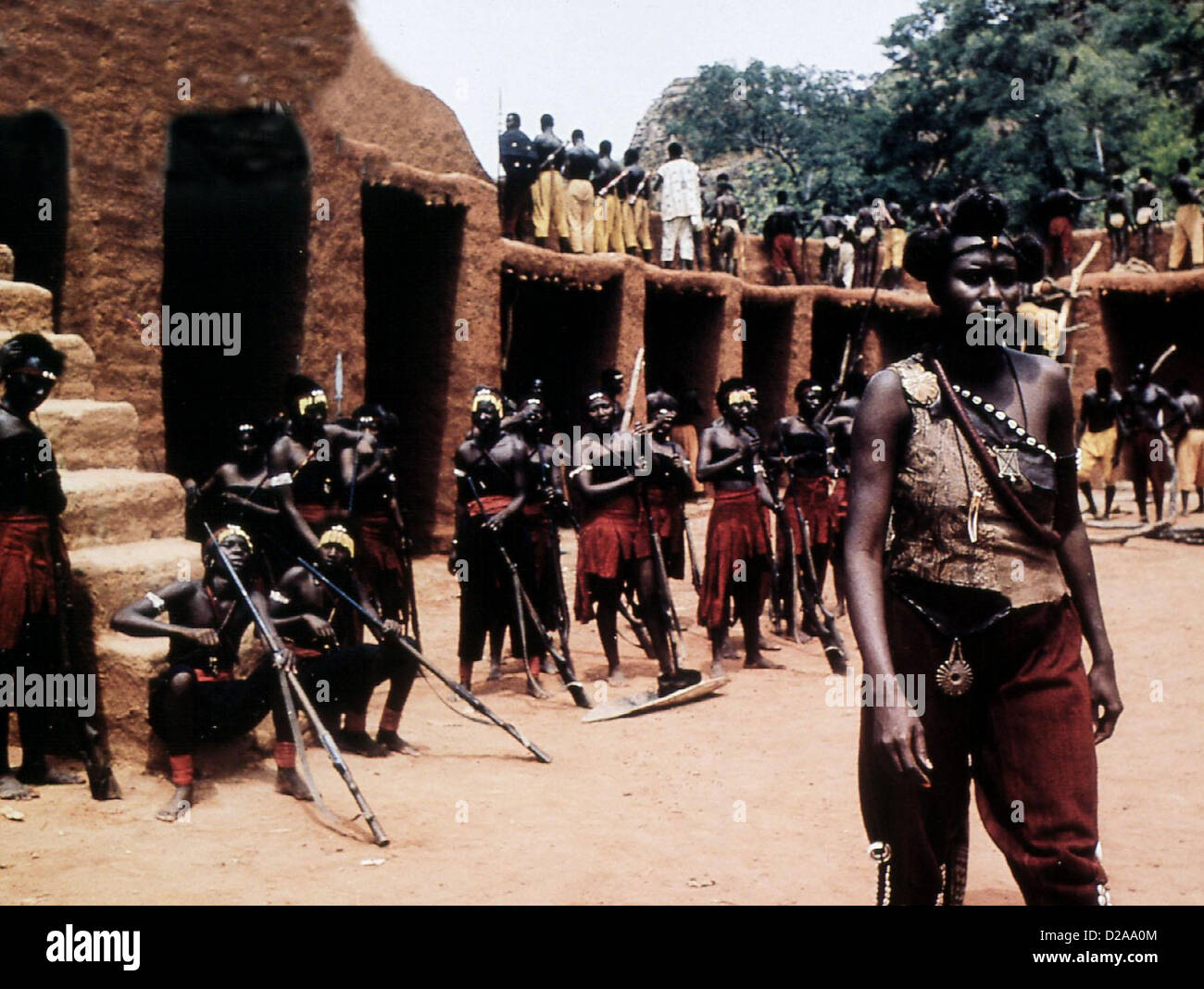 Der Kampf Der Schwarzen Koenigin Sarraounia Szene *** Local Caption