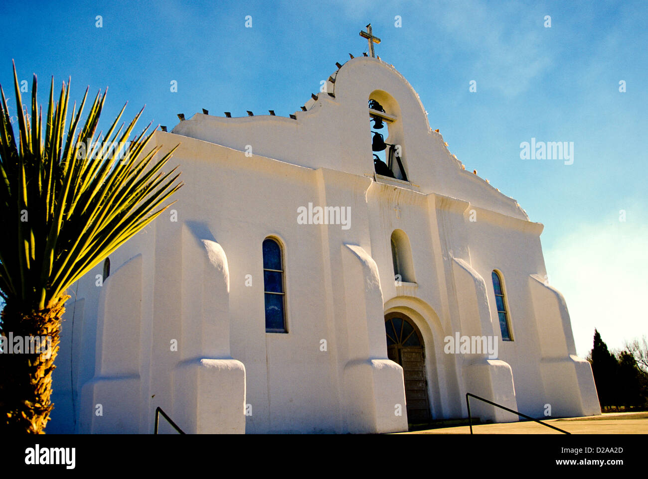 Texas, El Paso. Sal Elizario Mission Stock Photo Alamy