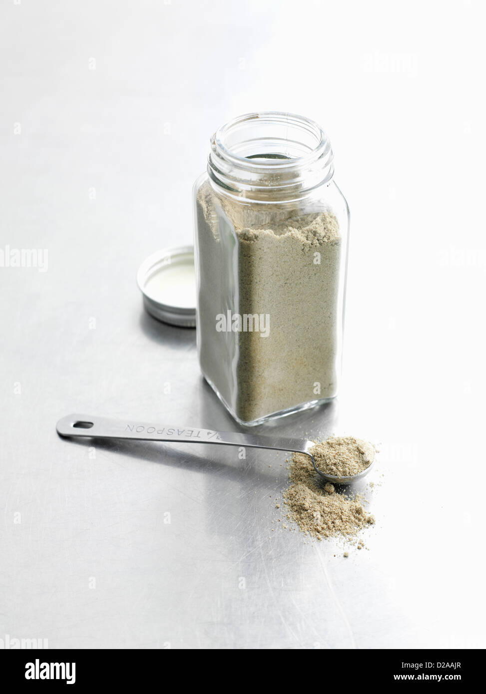 Jar of dried spices Stock Photo - Alamy