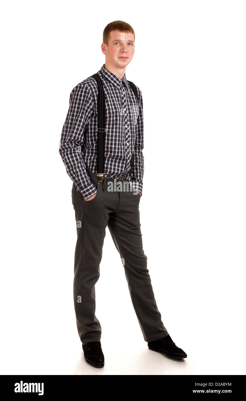 Portrait of a young man Stock Photo