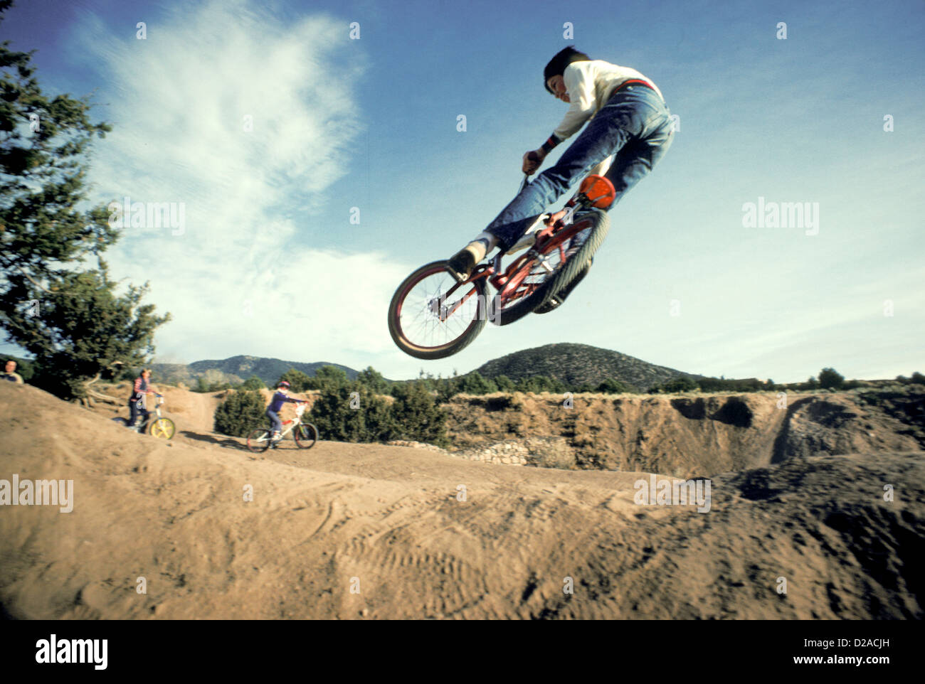 Dirt biking people teens sports individual sports landscape color hi