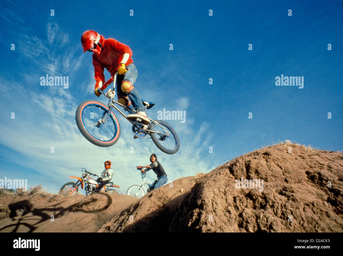 Dirt biking people teens sports individual sports landscape color hi