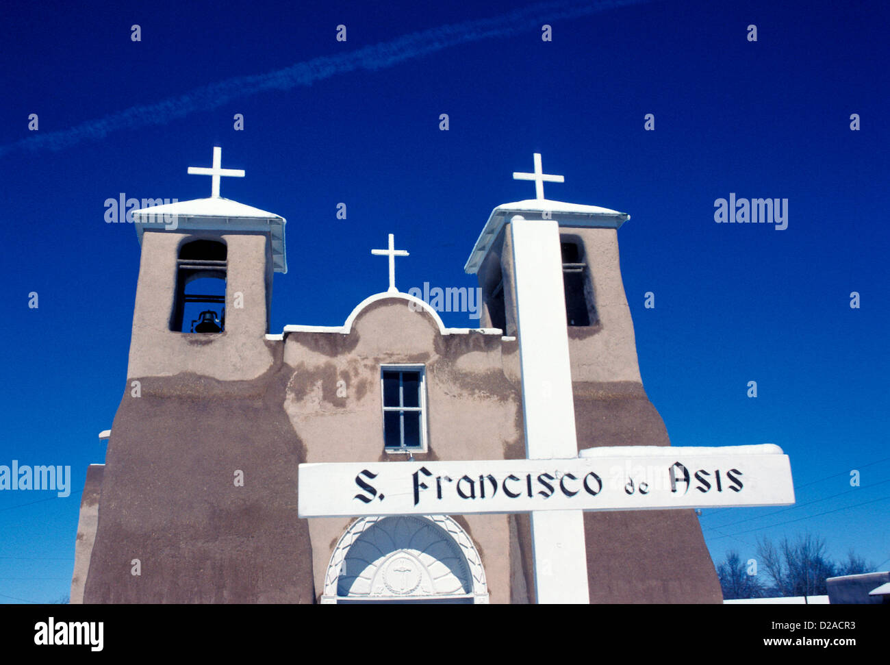 New Mexico, Taos. Ranchos De Taos Church Stock Photo Alamy