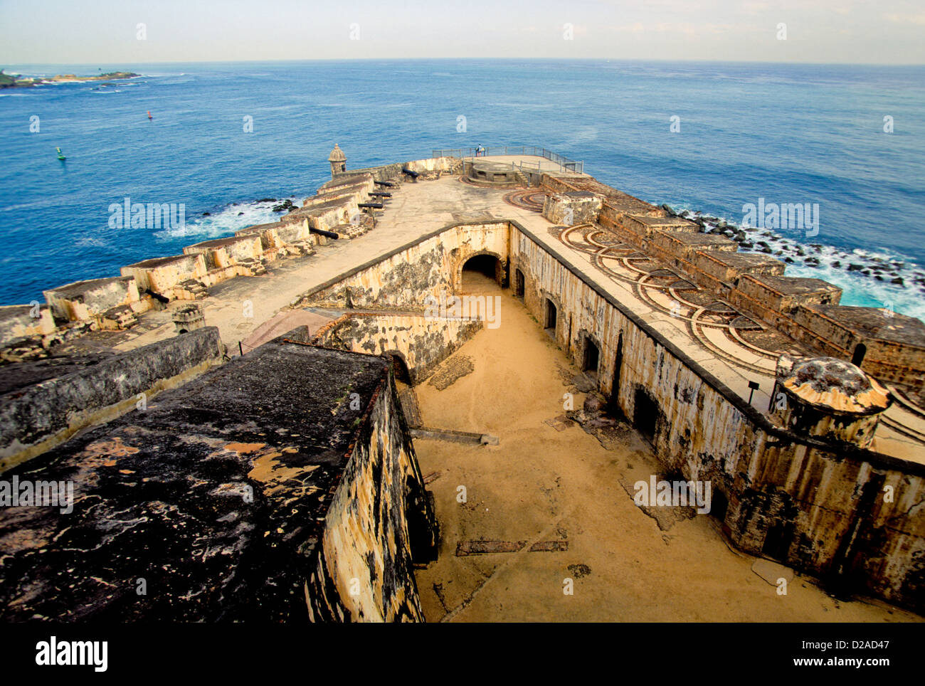 Aerial view of El Morro fortress in San Juan, Puerto Rico Stock Photo -  Alamy