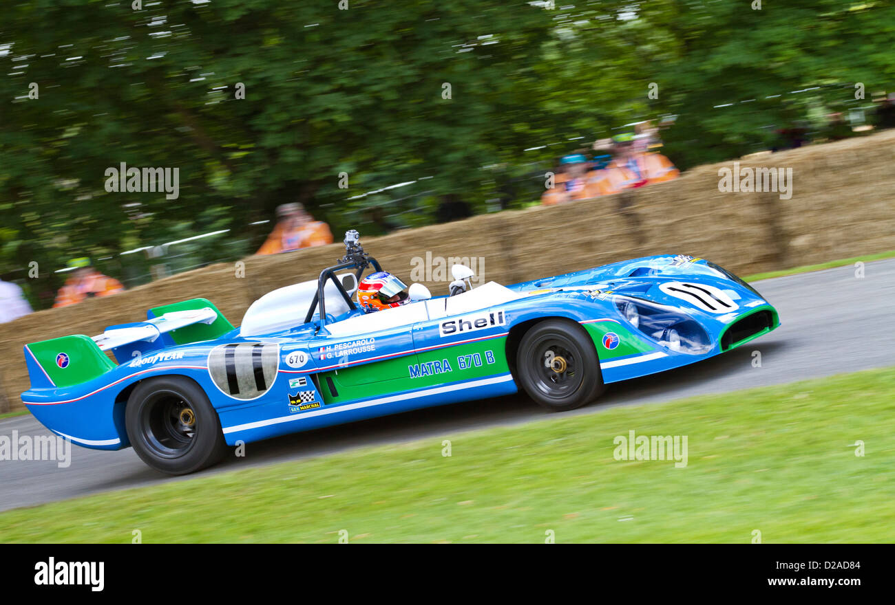 Slot Car 1/32 Le Mans Miniatures - Matra Simca MS670B N°10 Le Mans 1973 - LM